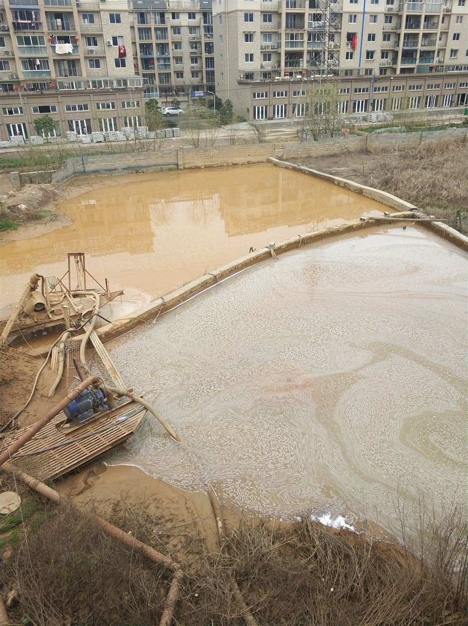 海棠湾镇沉淀池淤泥清理-厂区废水池淤泥清淤