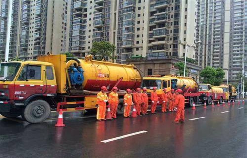 海棠湾镇市政管道清淤